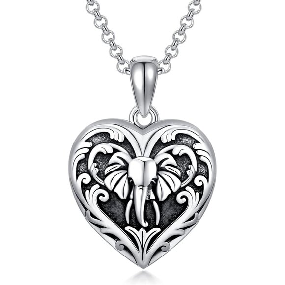 Other - Personalized Silver Locket Necklace That Holds Pictures Photo Keep Someone Near